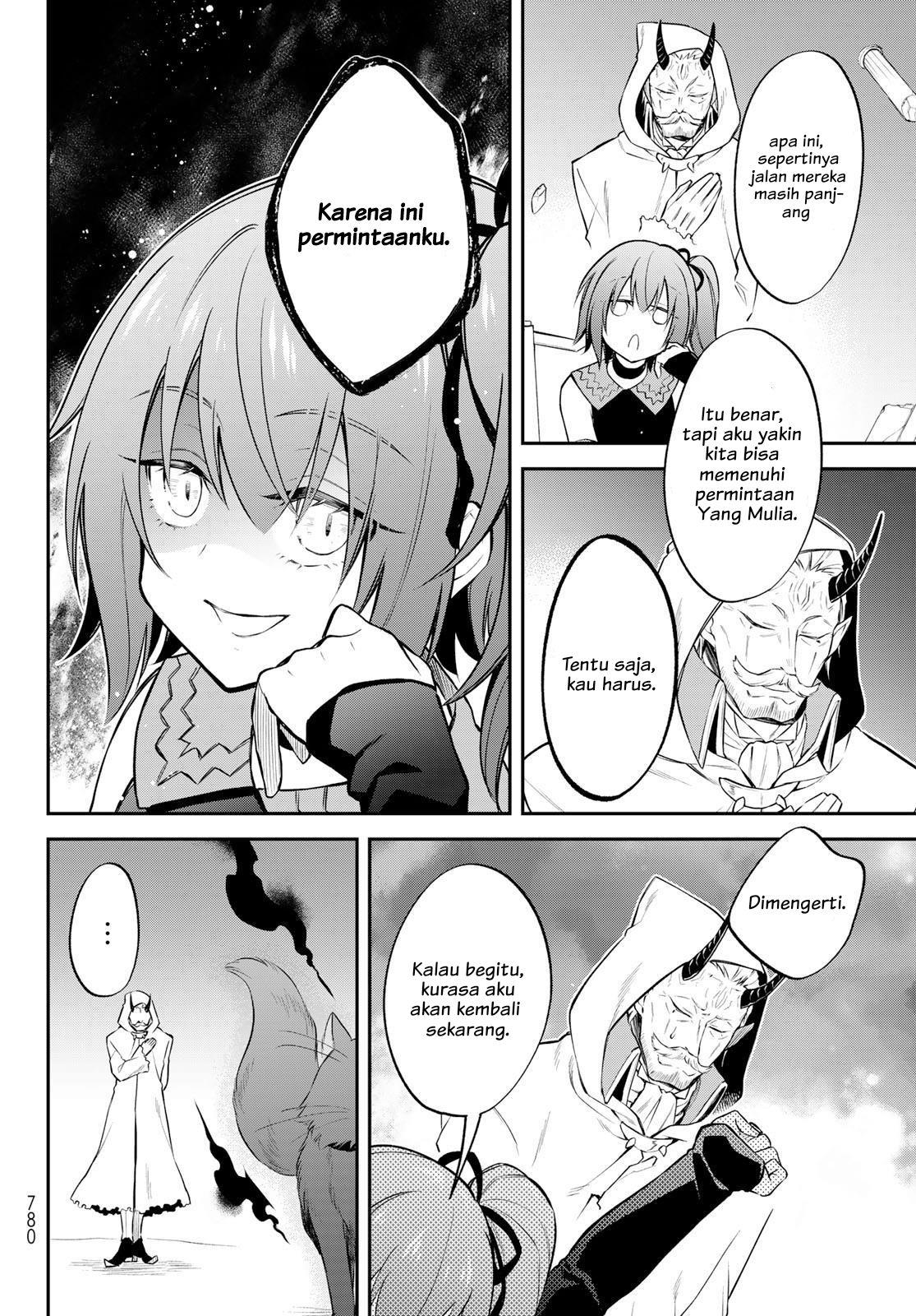 Tensei shitara Slime Datta Ken Ibun: Makokugurashi no Trinity Chapter 55 - halaman 13