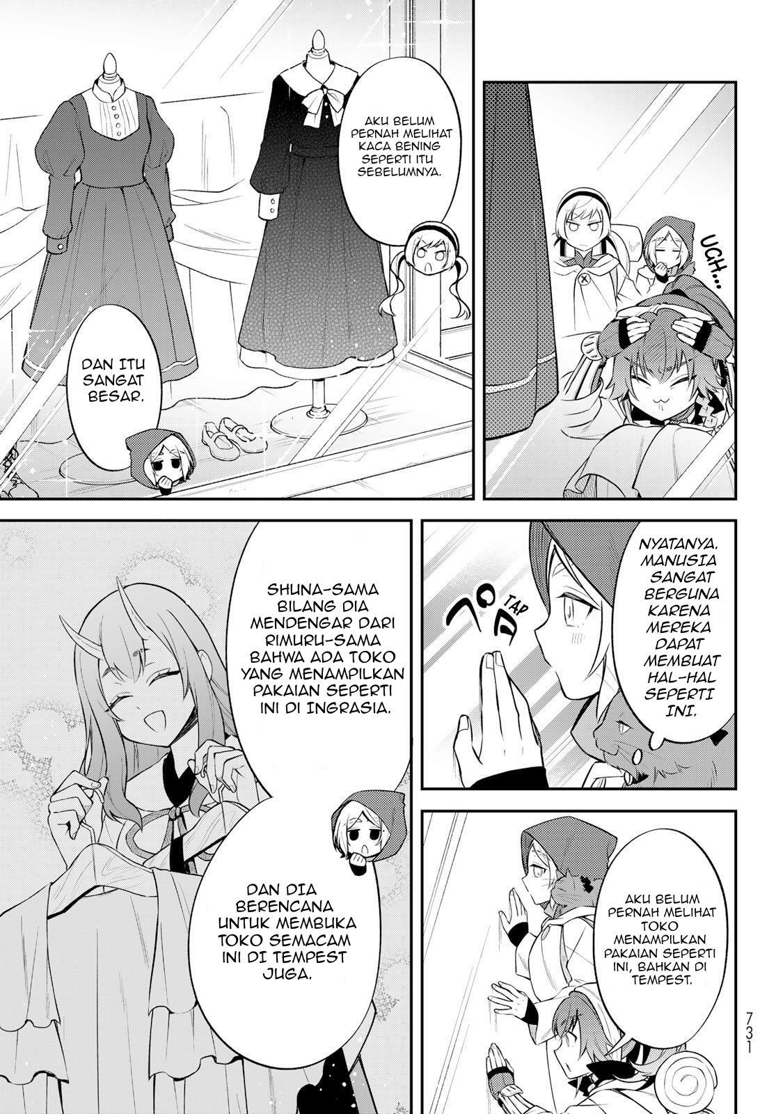Tensei shitara Slime Datta Ken Ibun: Makokugurashi no Trinity Chapter 56 - halaman 13