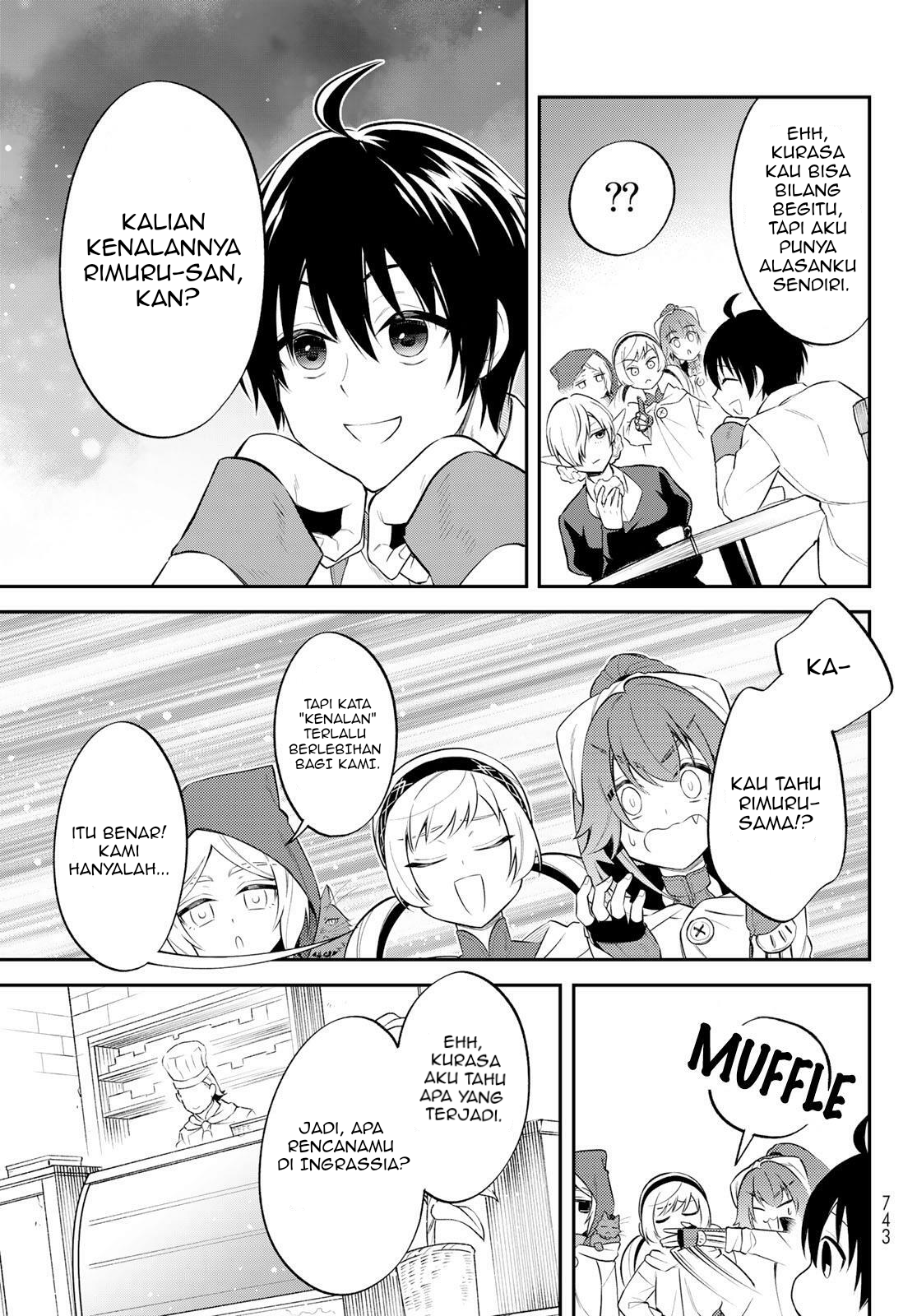 Tensei shitara Slime Datta Ken Ibun: Makokugurashi no Trinity Chapter 56 - halaman 25
