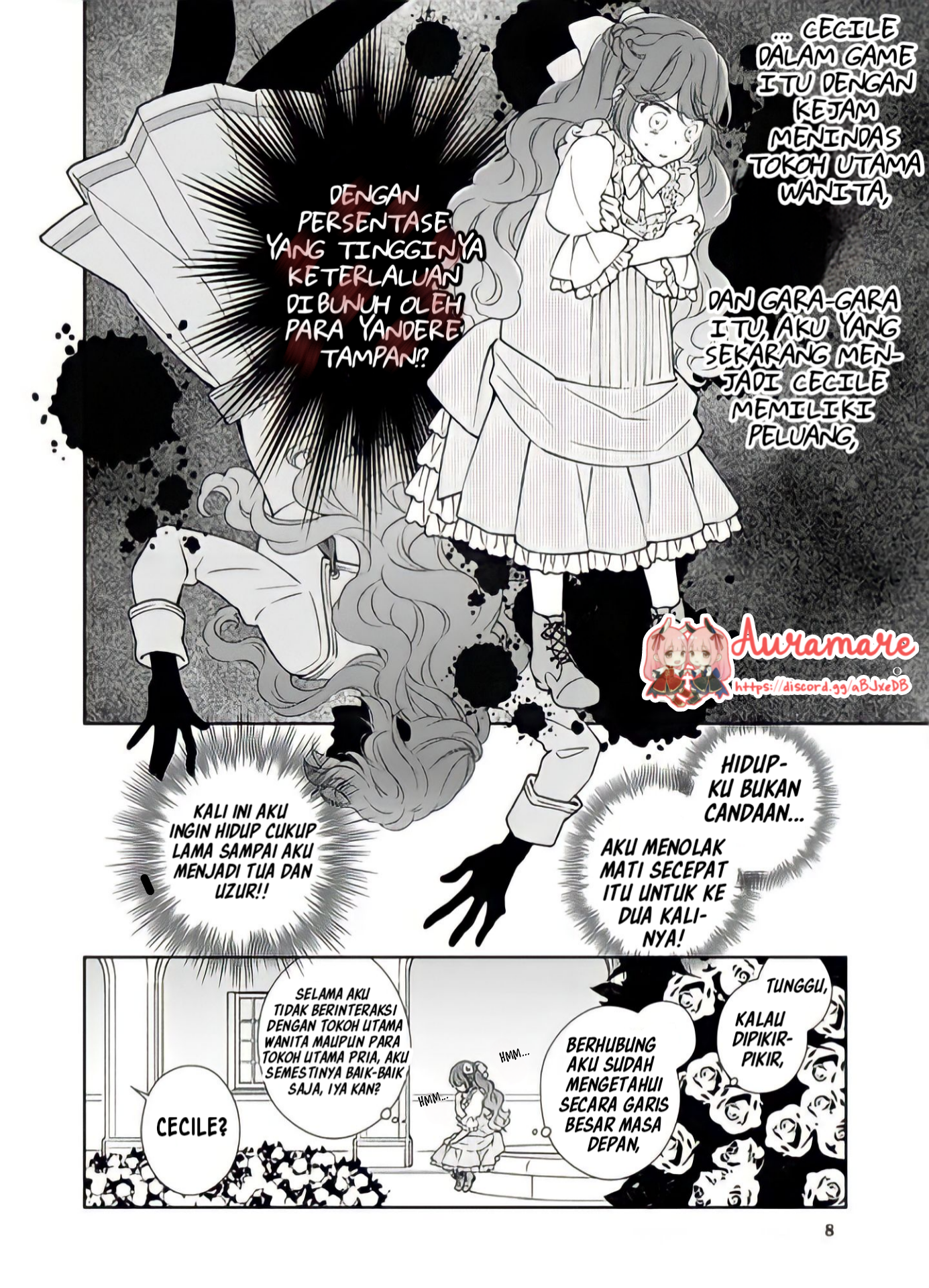 Tensei shite Yandere Kouryaku Taishou Chara to Shujuu Kankei ni Natta Kekka Chapter 1 - halaman 9