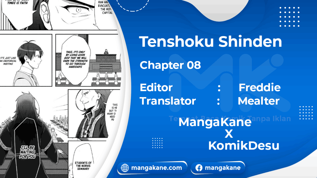 Tenshoku no Shinden o Hirakimashita Chapter 8 - halaman 1