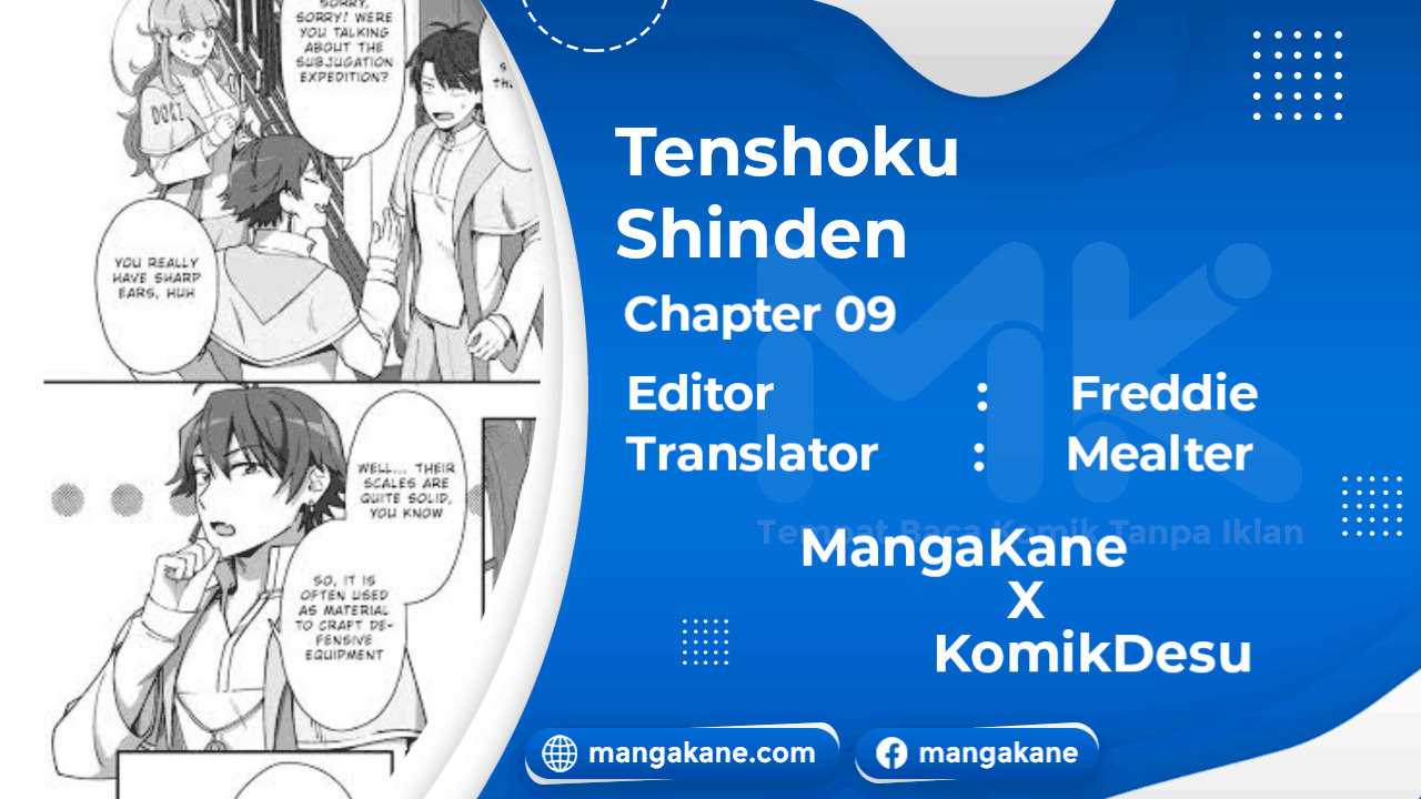 Tenshoku no Shinden o Hirakimashita Chapter 9 - halaman 1