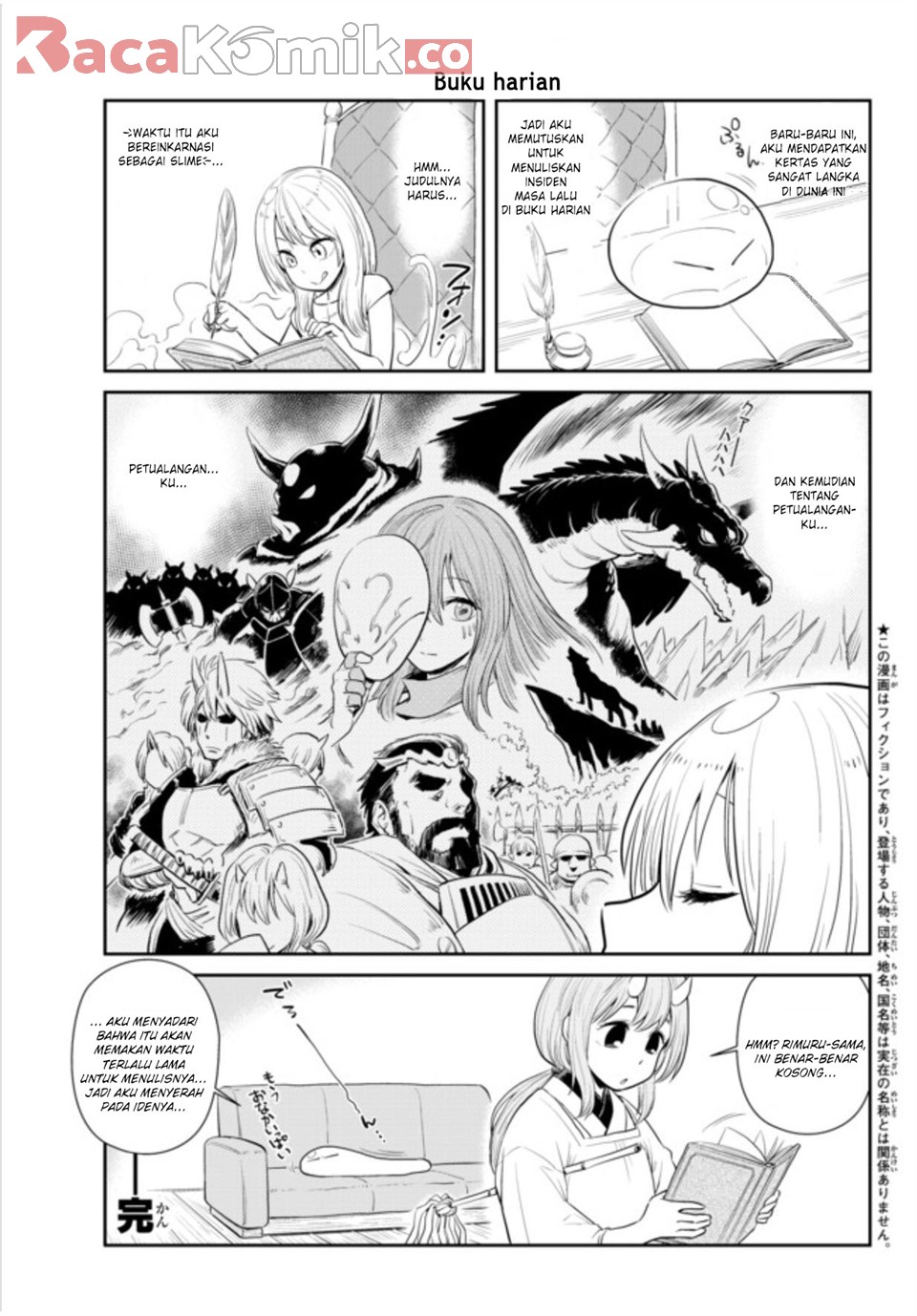 Tensura Nikki: Tensei shitara Slime Datta Ken Chapter 1.1 - halaman 3