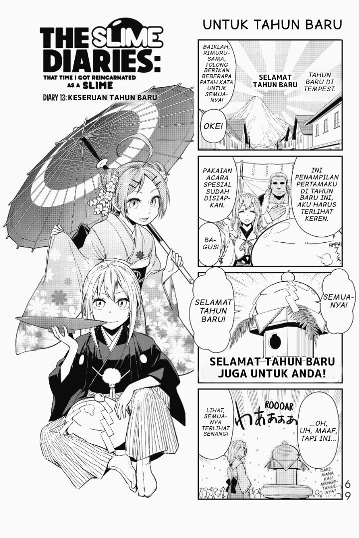 Tensura Nikki: Tensei shitara Slime Datta Ken Chapter 13 - halaman 1
