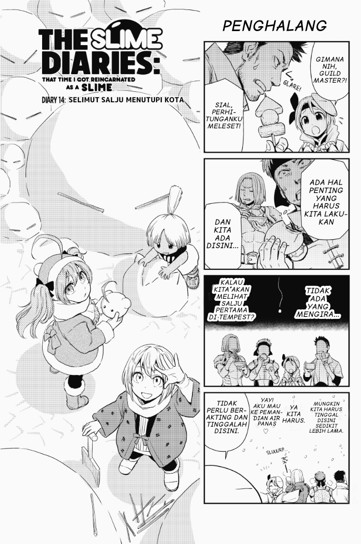 Tensura Nikki: Tensei shitara Slime Datta Ken Chapter 14 - halaman 1