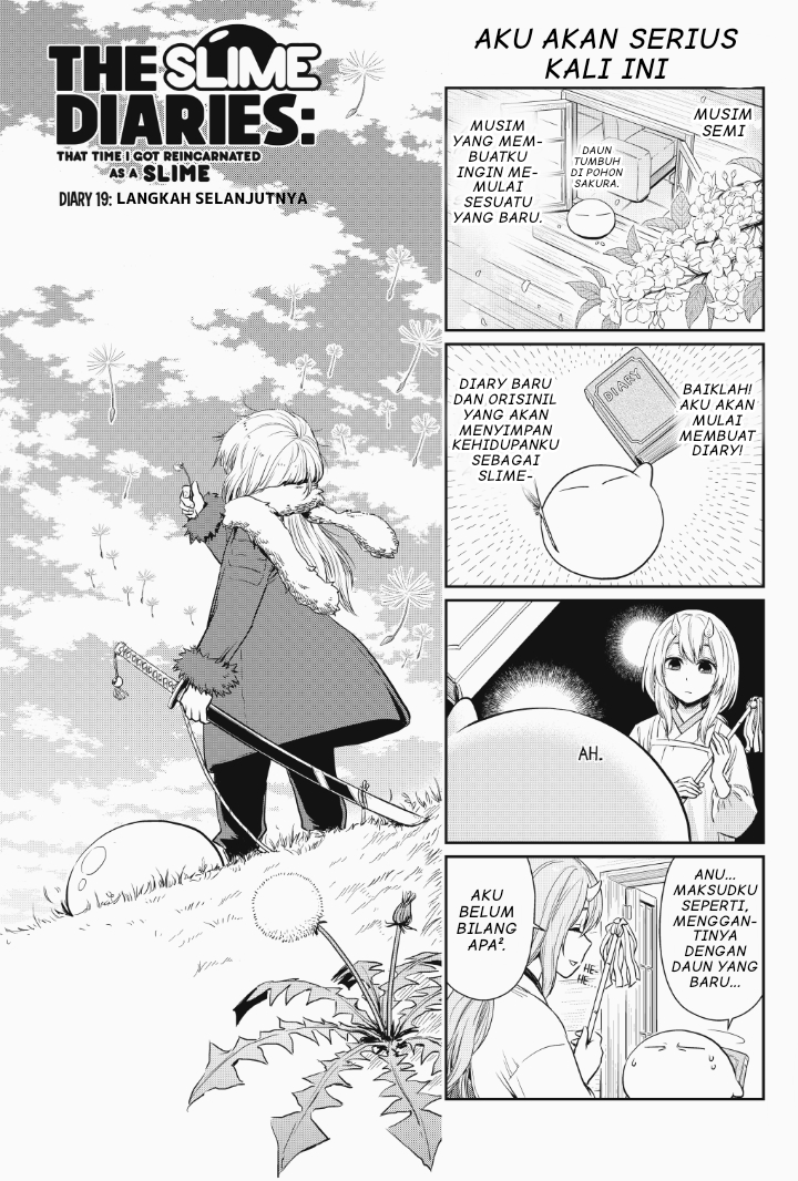 Tensura Nikki: Tensei shitara Slime Datta Ken Chapter 19 - halaman 1