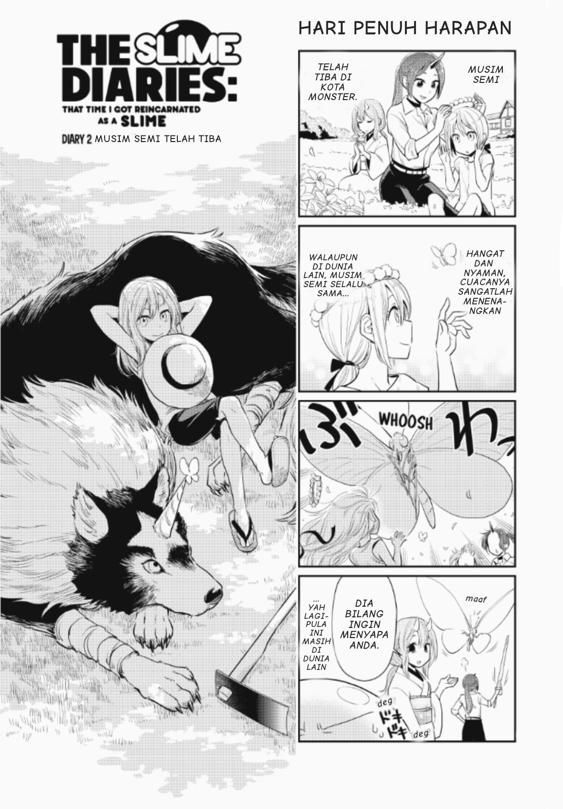 Tensura Nikki: Tensei shitara Slime Datta Ken Chapter 2 - halaman 1