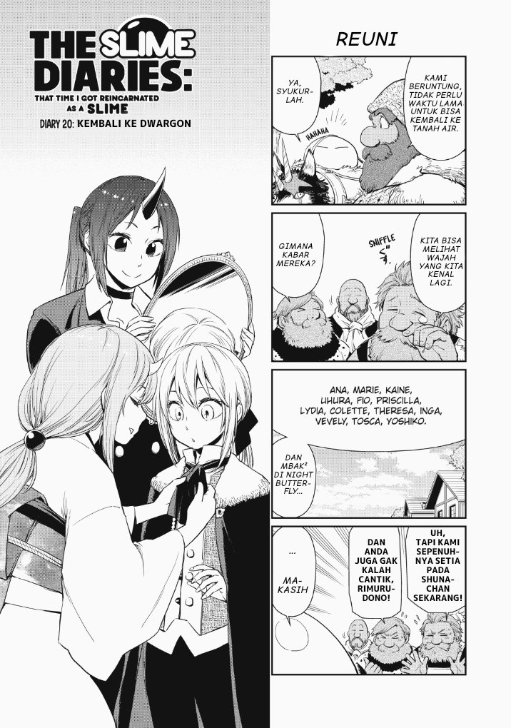 Tensura Nikki: Tensei shitara Slime Datta Ken Chapter 20 - halaman 1