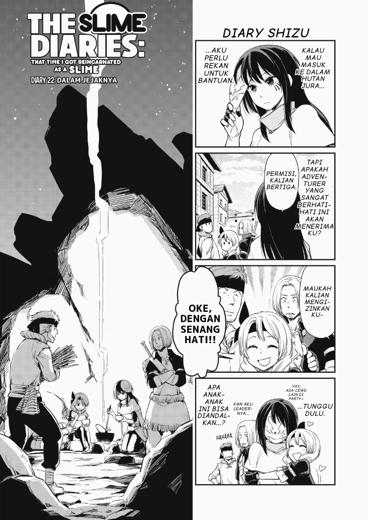 Tensura Nikki: Tensei shitara Slime Datta Ken Chapter 22 - halaman 1