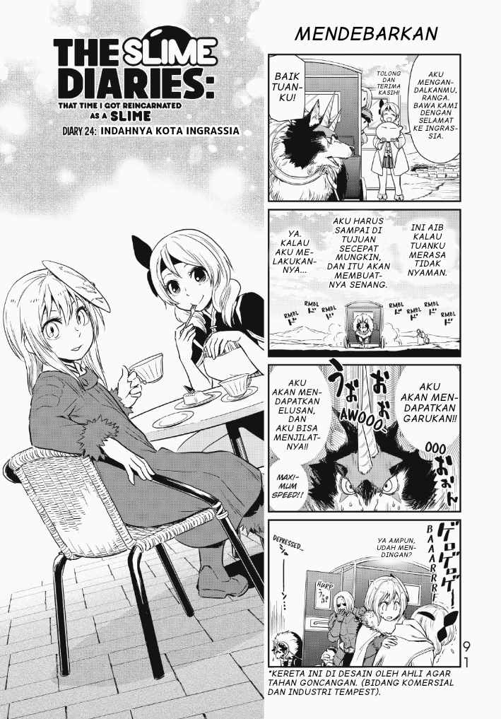 Tensura Nikki: Tensei shitara Slime Datta Ken Chapter 24 - halaman 1