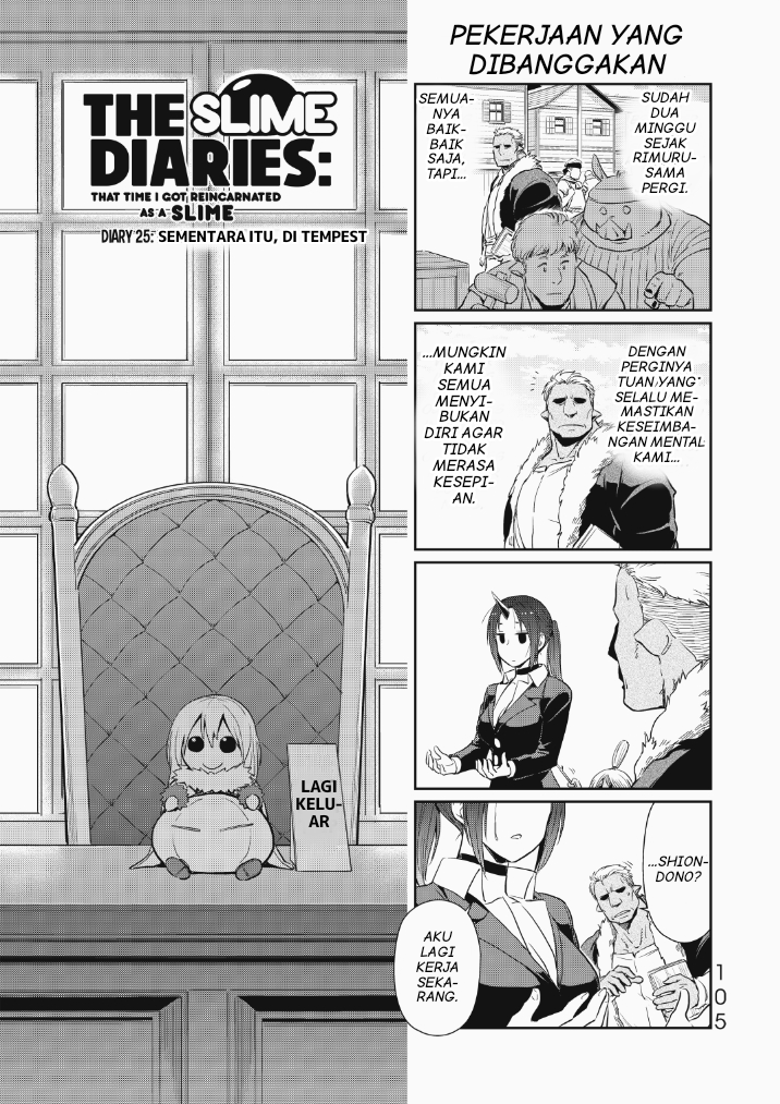 Tensura Nikki: Tensei shitara Slime Datta Ken Chapter 25 - halaman 1
