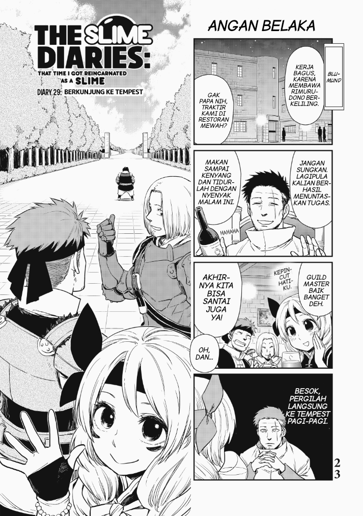 Tensura Nikki: Tensei shitara Slime Datta Ken Chapter 29 - halaman 1