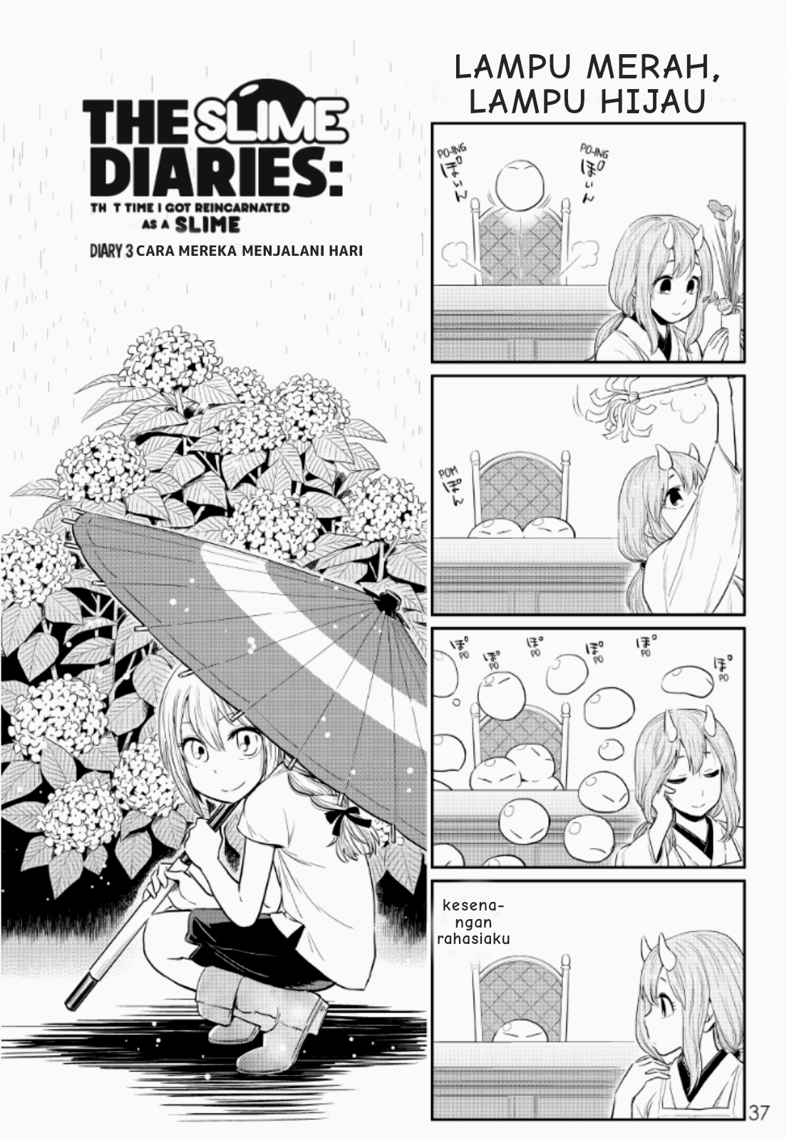 Tensura Nikki: Tensei shitara Slime Datta Ken Chapter 3 - halaman 1
