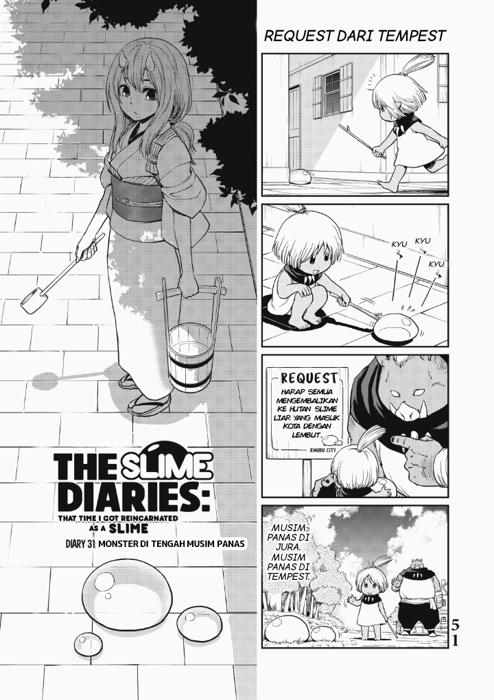 Tensura Nikki: Tensei shitara Slime Datta Ken Chapter 31 - halaman 1