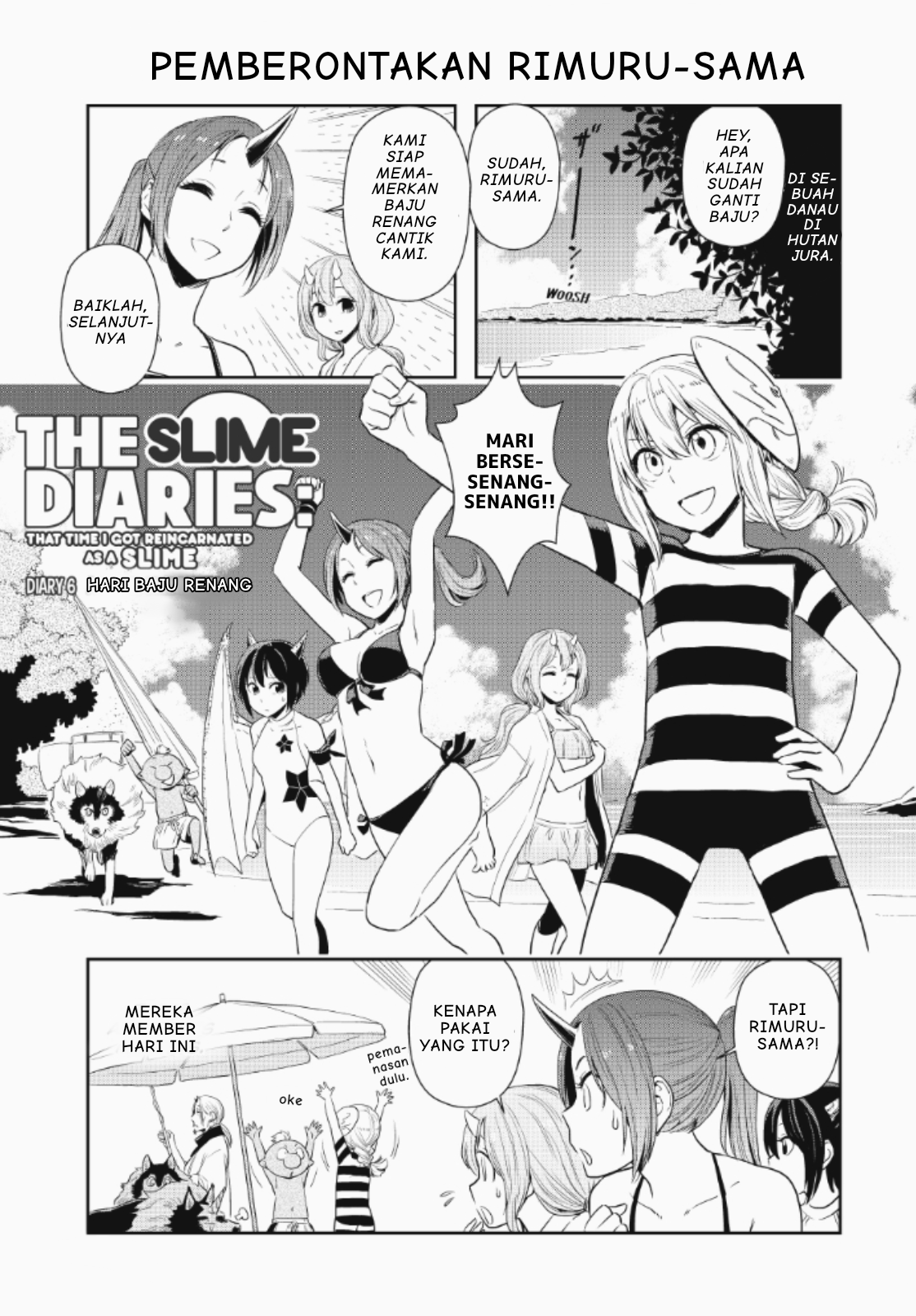 Tensura Nikki: Tensei shitara Slime Datta Ken Chapter 6 - halaman 1
