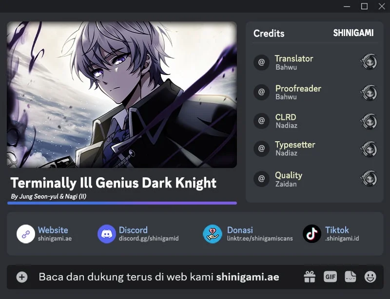 Terminally-Ill Genius Dark Knight Chapter 161 - halaman 2
