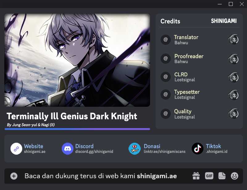 Terminally-Ill Genius Dark Knight Chapter 46 - halaman 1