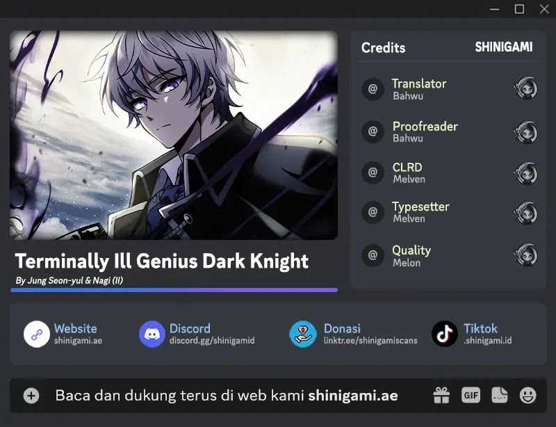 Terminally-Ill Genius Dark Knight Chapter 51 - halaman 1