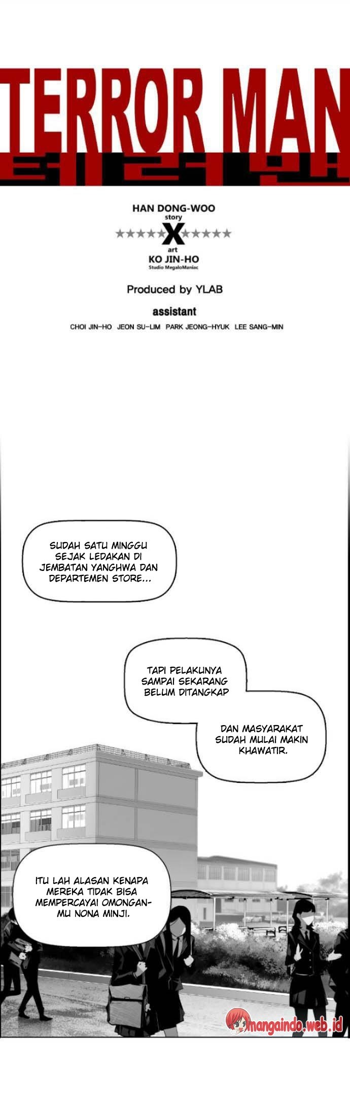 Terror Man Chapter 11 - halaman 1