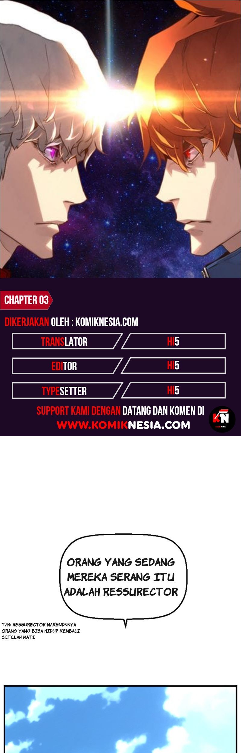 Terror Man vs Revival Man Chapter 3 - halaman 1