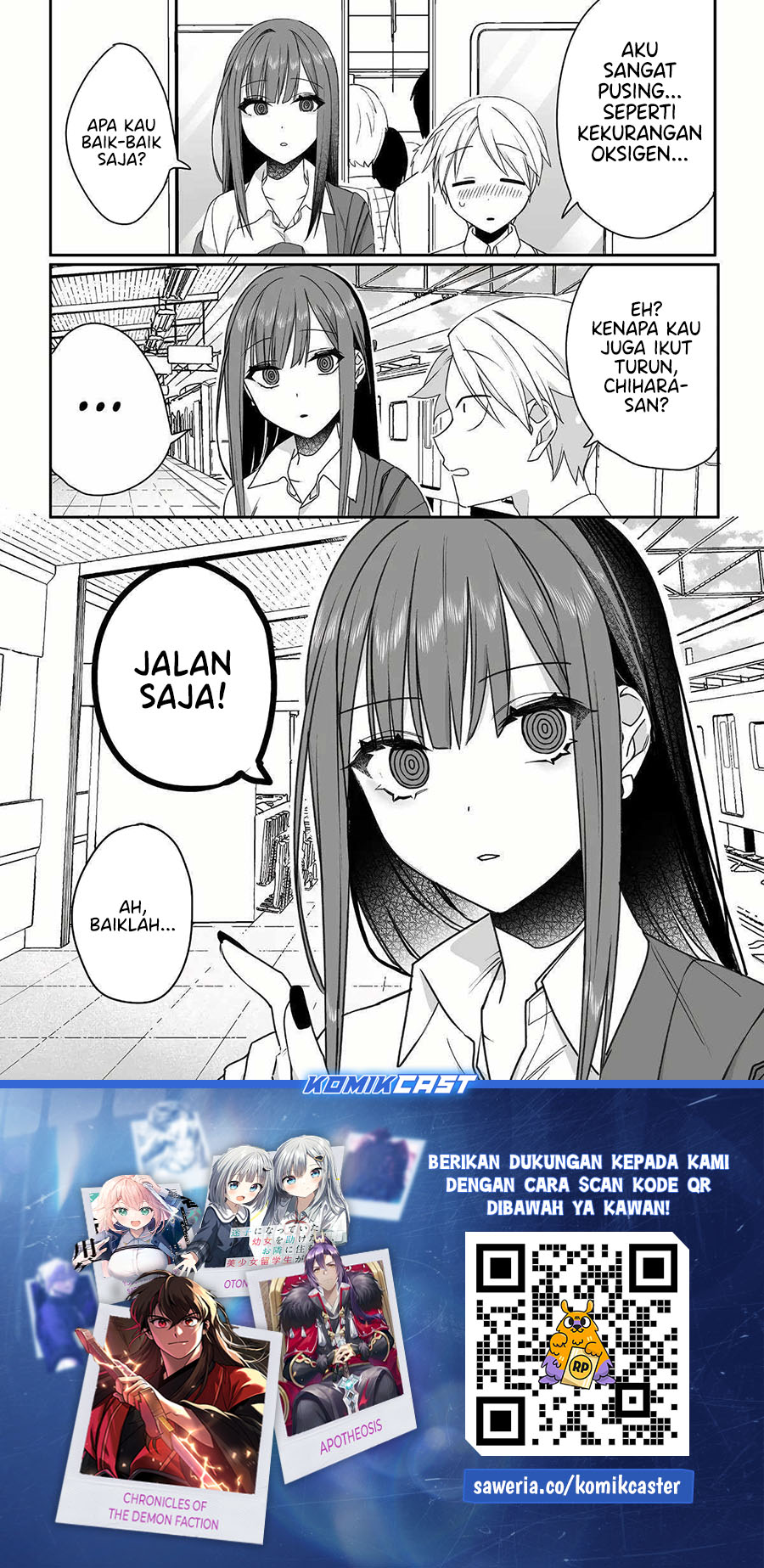 That girl is cute… but dangerous? Chapter 58 - halaman 9