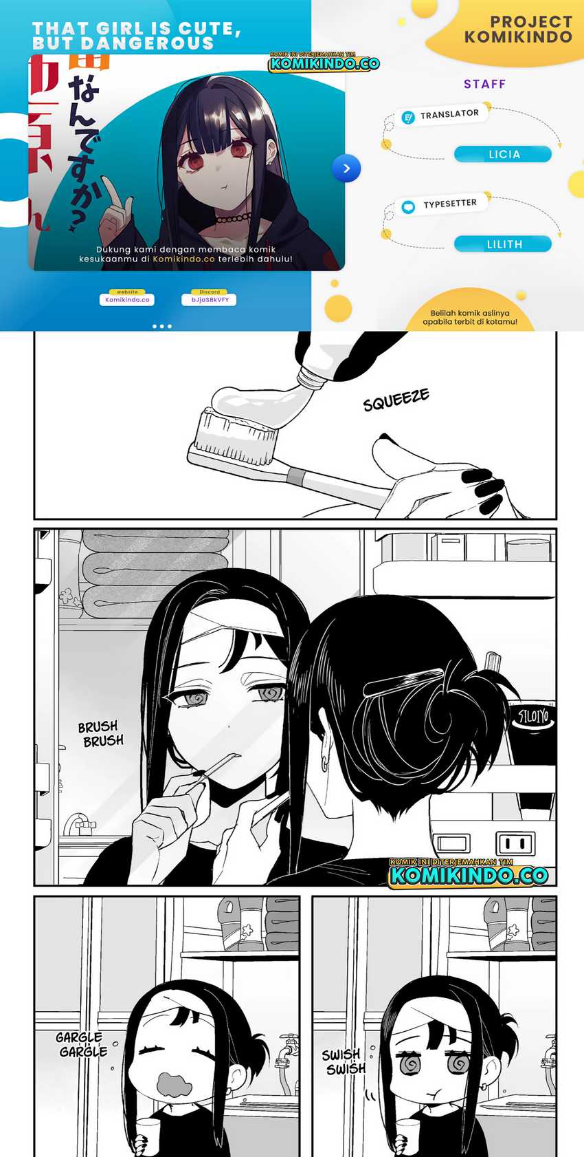 That girl is cute… but dangerous? Chapter 8 - halaman 1
