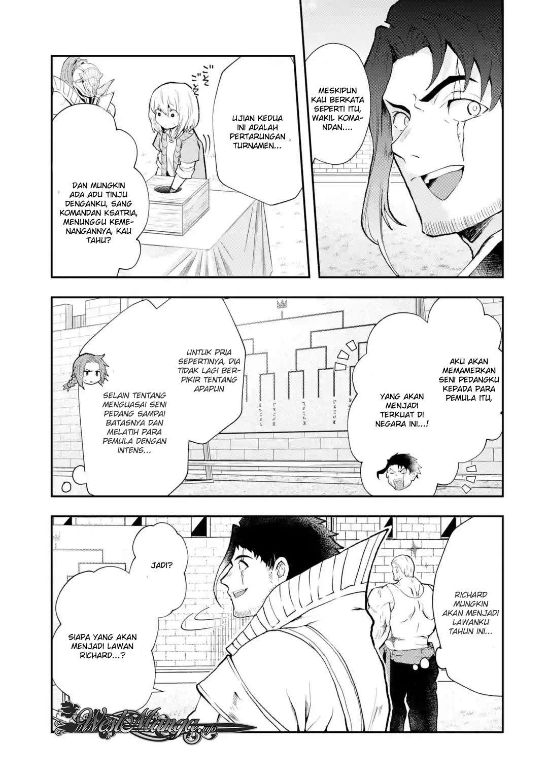 That Inferior Knight Actually Level 999 Chapter 3.4 - halaman 9