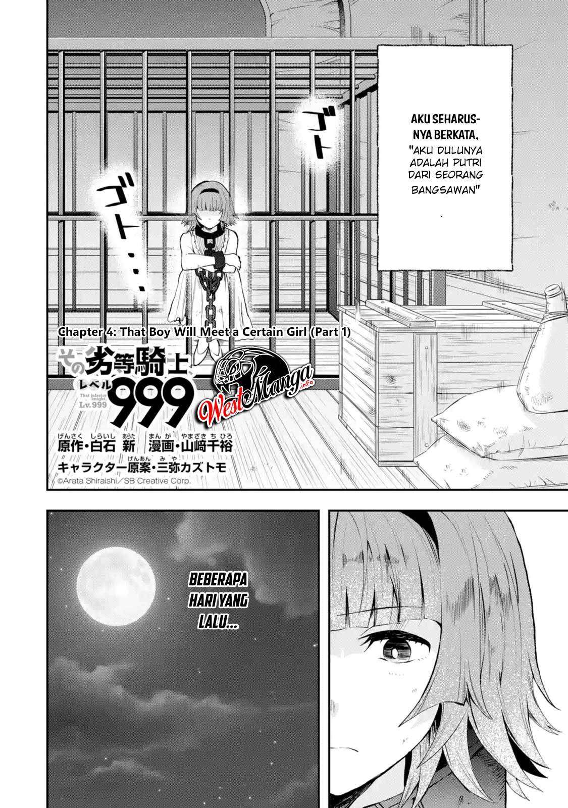 That Inferior Knight Actually Level 999 Chapter 4.1 - halaman 4