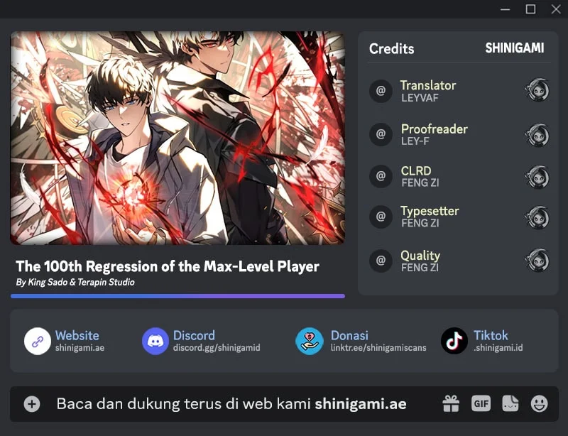 The 100th Regression of the Max-Level Player Chapter 89 - halaman 1