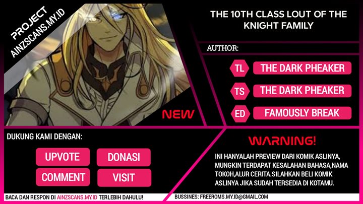 The 10th Class Lout of the Knight Family Chapter 19 - halaman 1