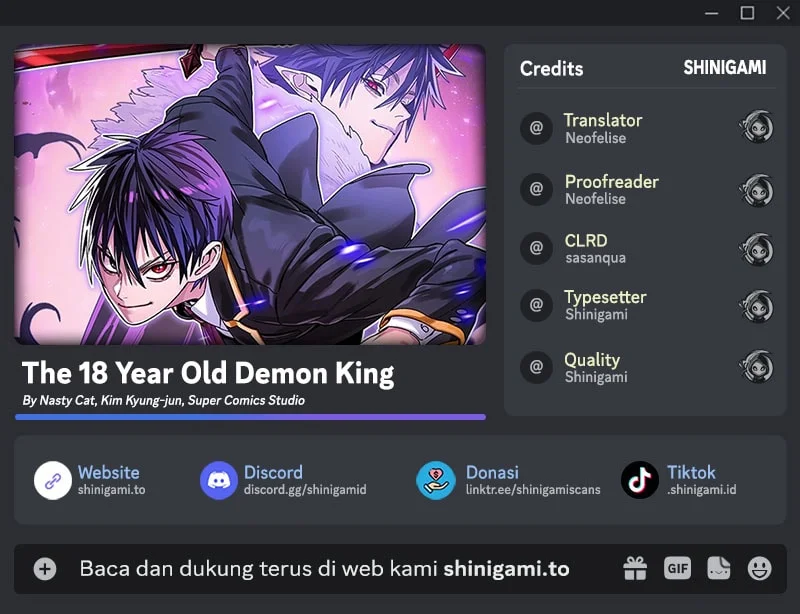 The 18 Year Old Demon King Chapter 35 - halaman 1