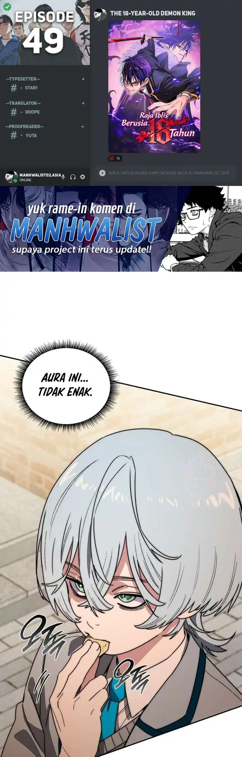 The 18 Year Old Demon King Chapter 49 - halaman 1