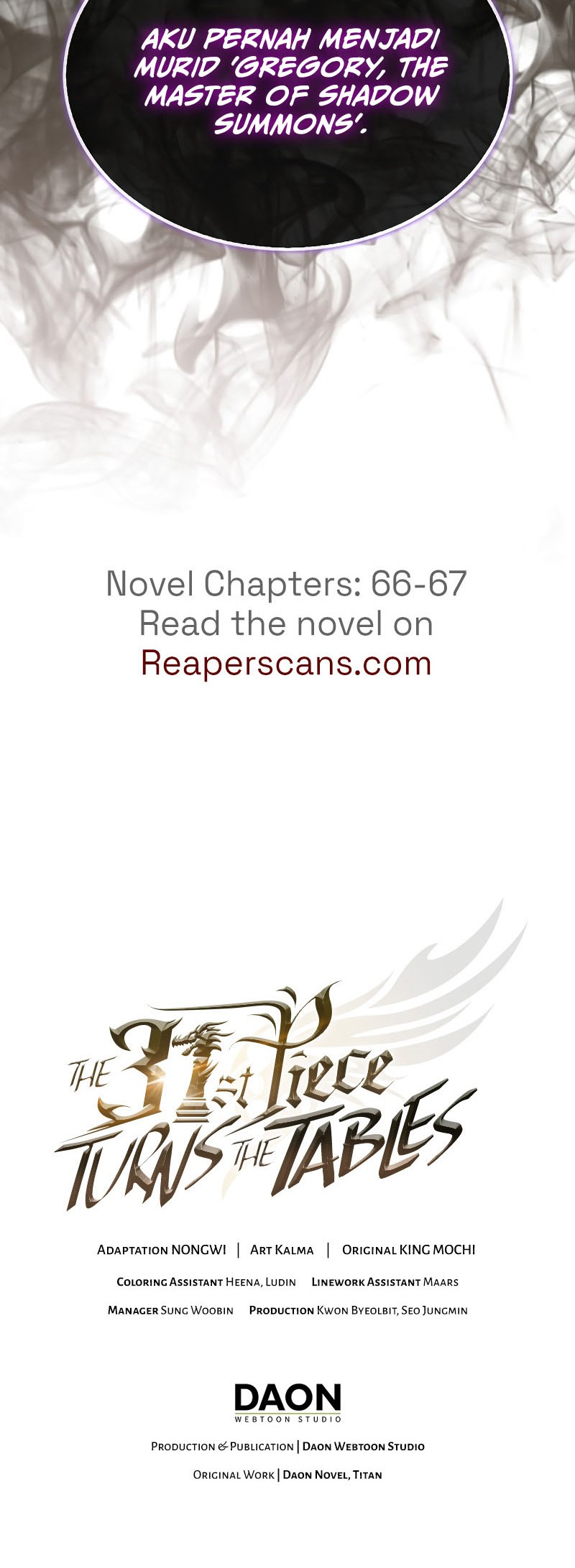 The 31st Piece Turns the Tables Chapter 48 - halaman 57