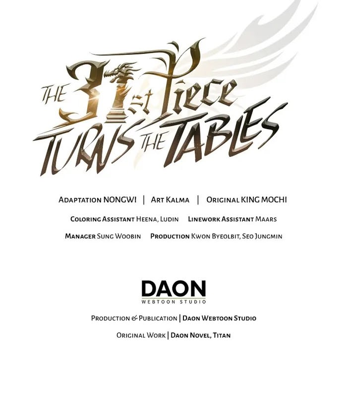 The 31st Piece Turns the Tables Chapter 50 - halaman 71