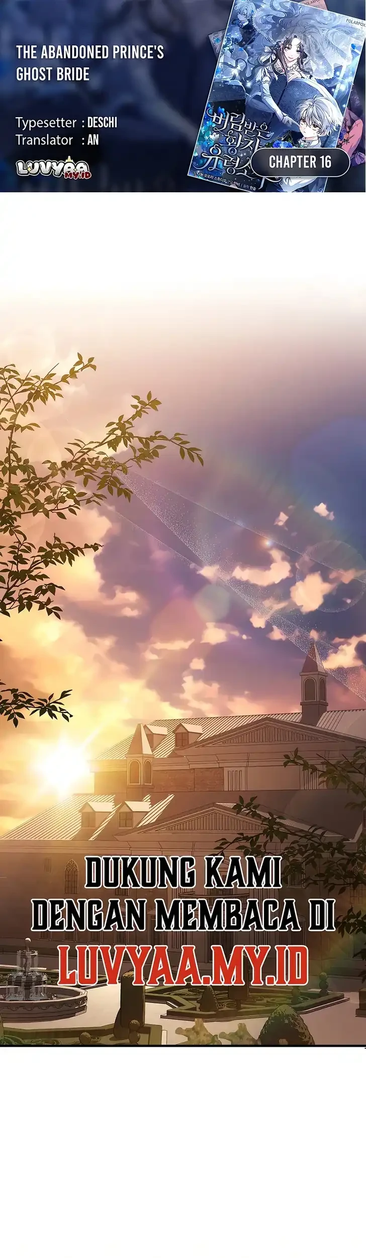 The Abandoned Prince's Ghost Bride Chapter 16 - halaman 1