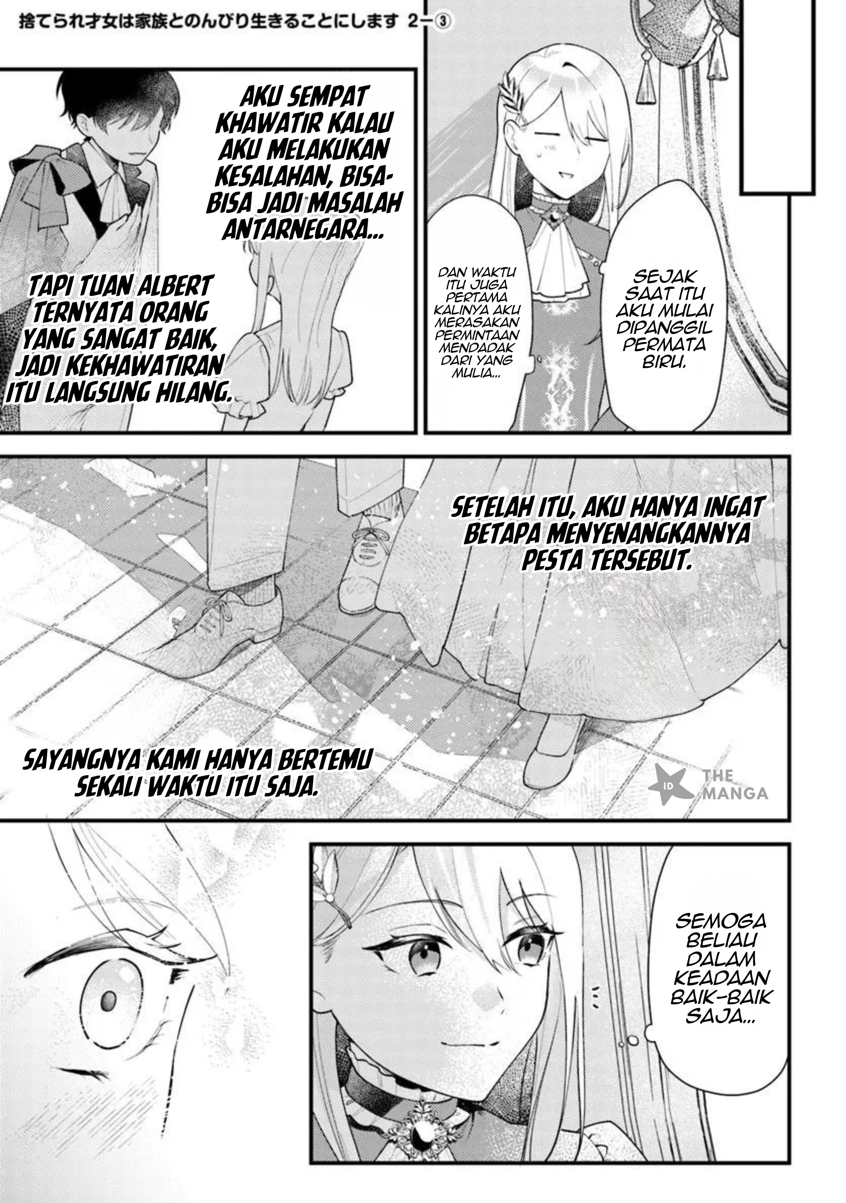 The Abandoned Talented Lady Decides to Live Leisurely with Her Family Chapter 2.3 - halaman 2