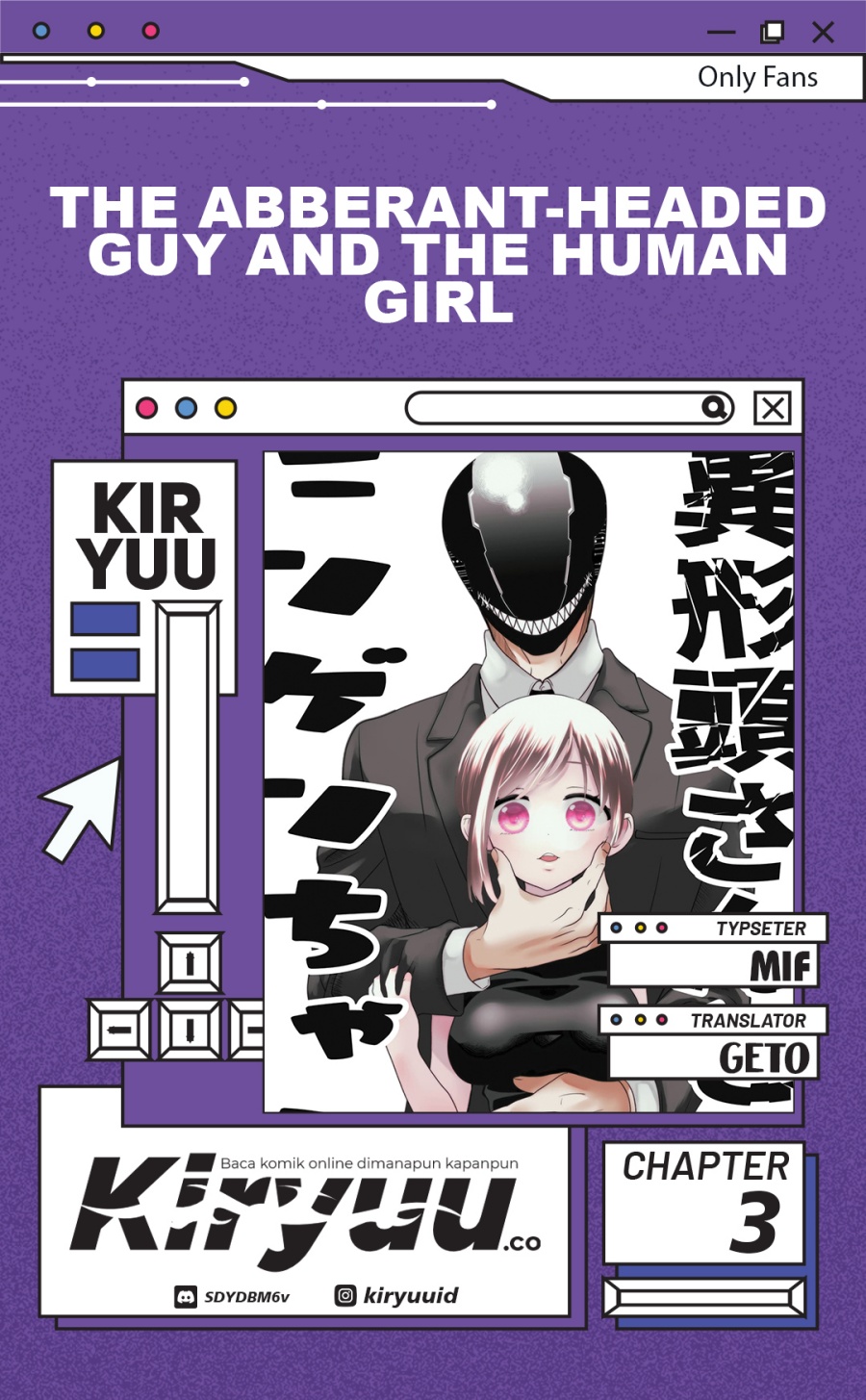 The Aberrant-Headed Guy and the Human Girl Chapter 3 - halaman 1