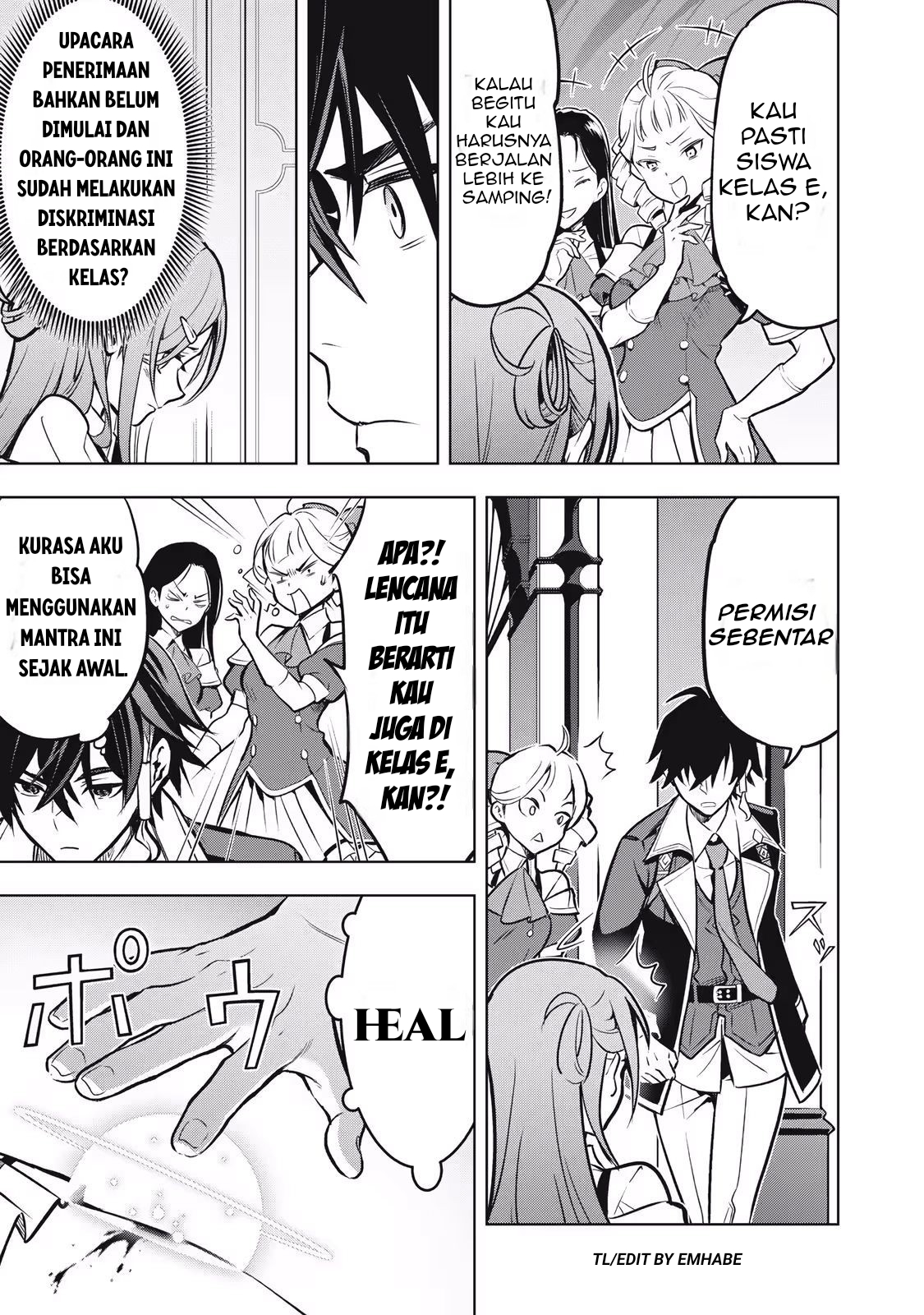 The Academy's Strongest Mob Healer: Reincarnated as a Mob in a Deadly Game World, I Dominate with the Useless Job [Healer] and My Original Knowledge Chapter 1.1 - halaman 25