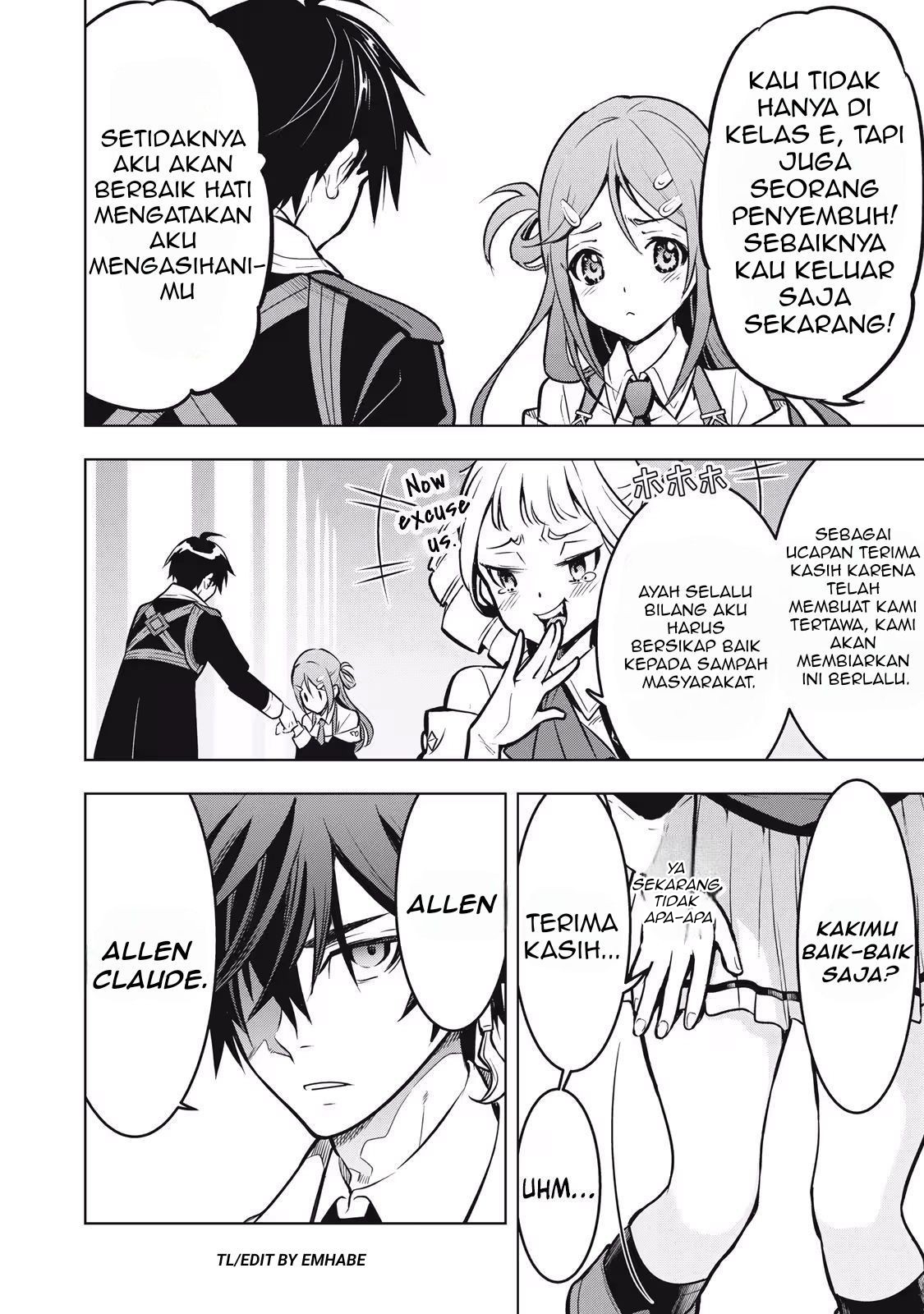 The Academy's Strongest Mob Healer: Reincarnated as a Mob in a Deadly Game World, I Dominate with the Useless Job [Healer] and My Original Knowledge Chapter 1.1 - halaman 28