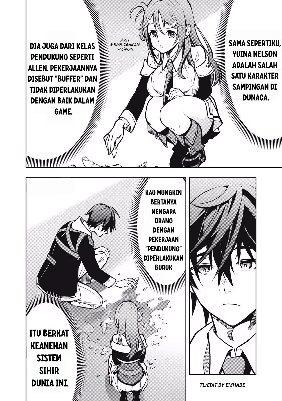 The Academy's Strongest Mob Healer: Reincarnated as a Mob in a Deadly Game World, I Dominate with the Useless Job [Healer] and My Original Knowledge Chapter 1.1 - halaman 30