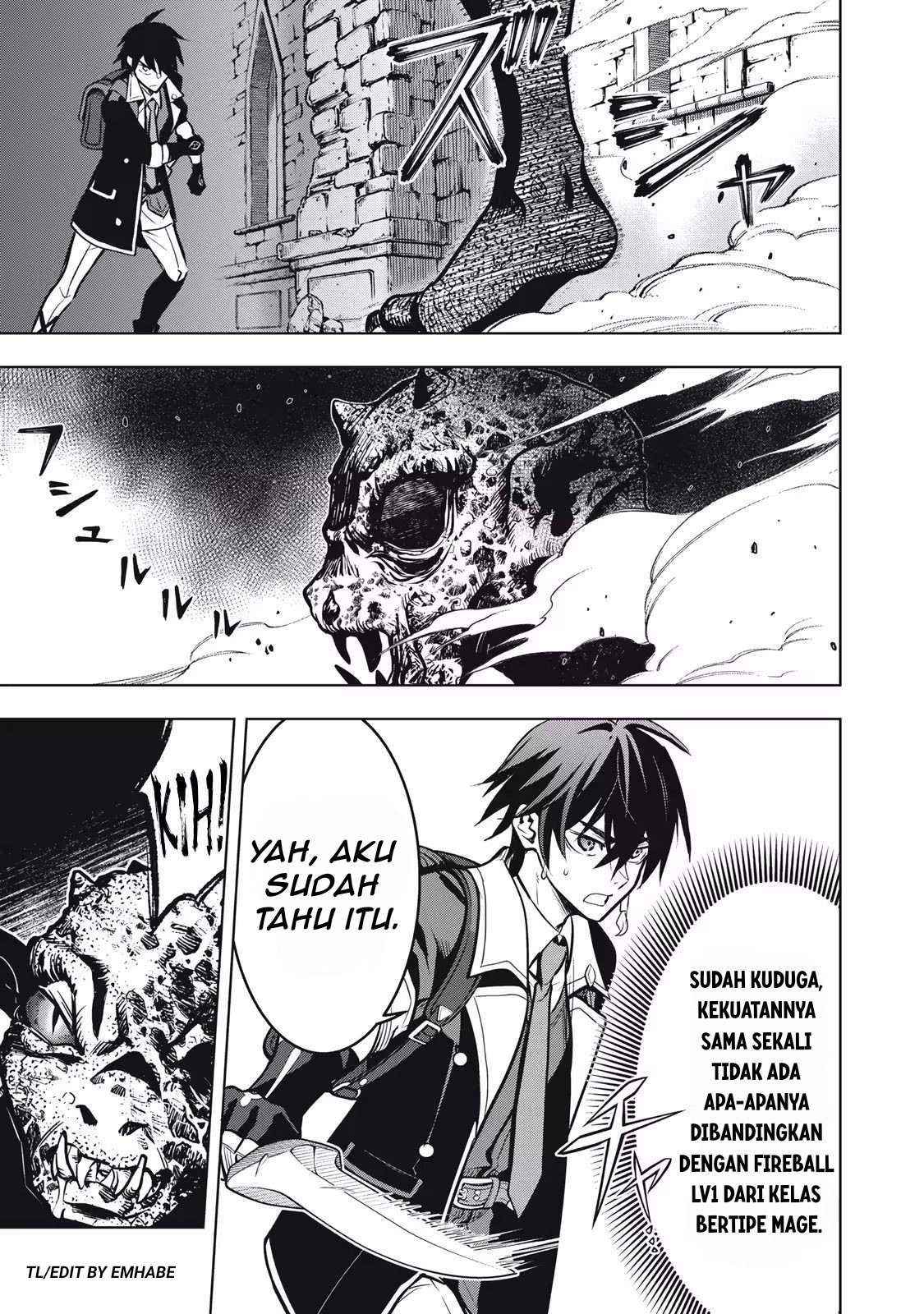 The Academy's Strongest Mob Healer: Reincarnated as a Mob in a Deadly Game World, I Dominate with the Useless Job [Healer] and My Original Knowledge Chapter 1.2 - halaman 11