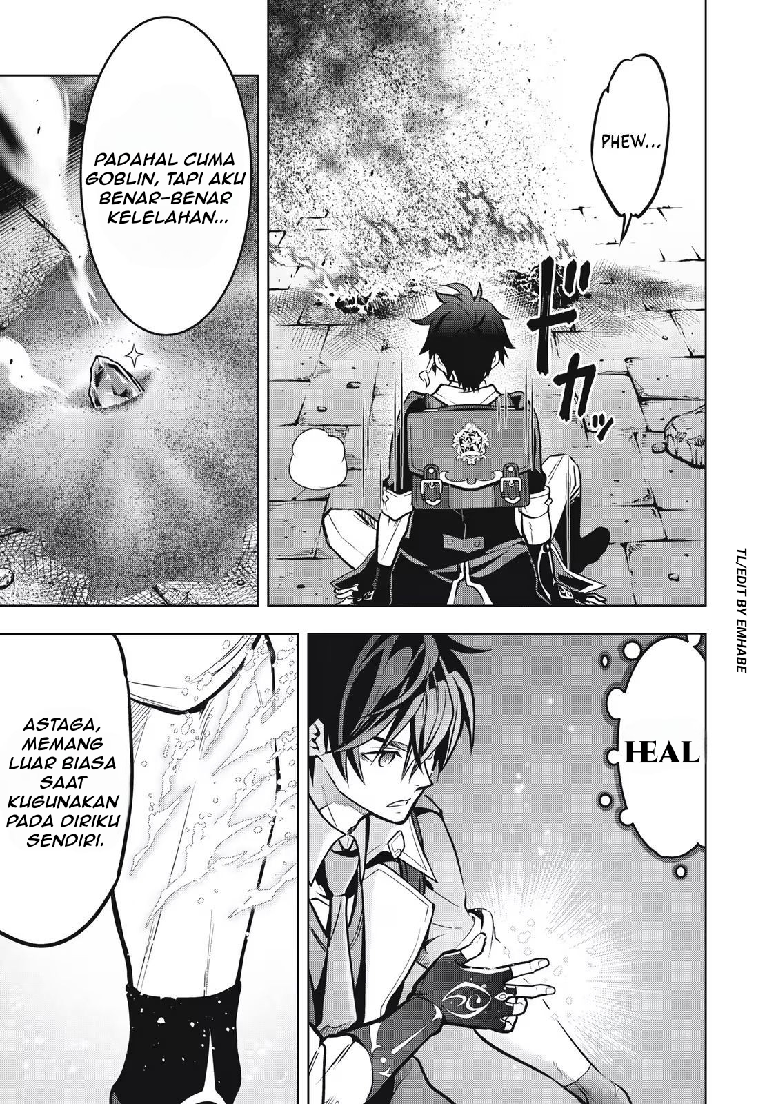The Academy's Strongest Mob Healer: Reincarnated as a Mob in a Deadly Game World, I Dominate with the Useless Job [Healer] and My Original Knowledge Chapter 1.2 - halaman 15