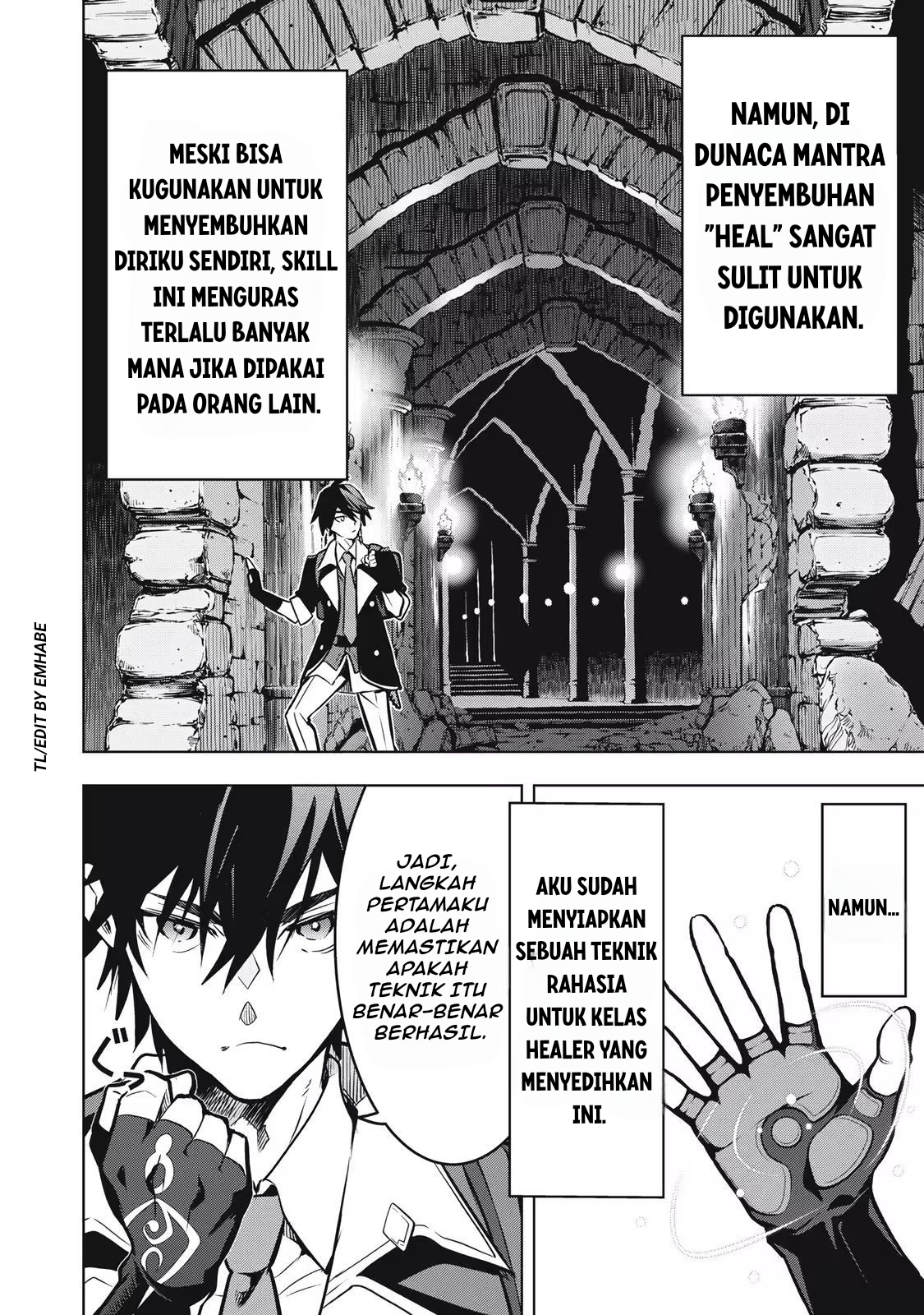 The Academy's Strongest Mob Healer: Reincarnated as a Mob in a Deadly Game World, I Dominate with the Useless Job [Healer] and My Original Knowledge Chapter 1.2 - halaman 16