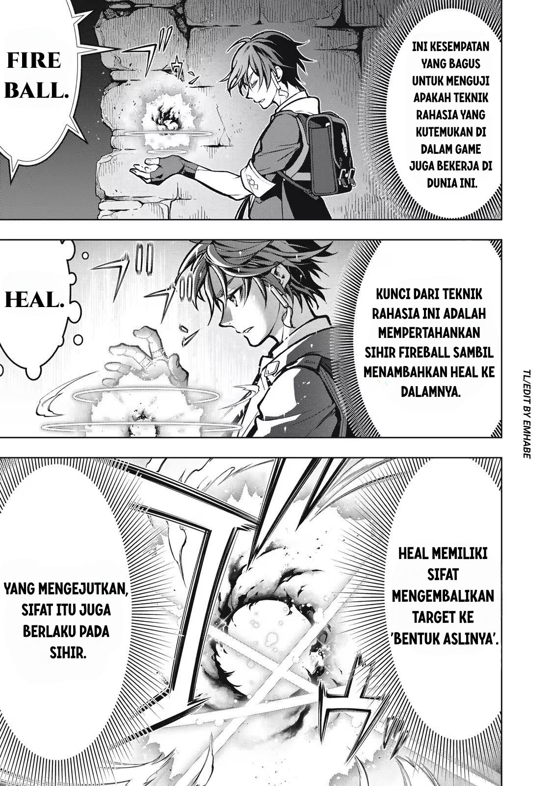 The Academy's Strongest Mob Healer: Reincarnated as a Mob in a Deadly Game World, I Dominate with the Useless Job [Healer] and My Original Knowledge Chapter 1.2 - halaman 19