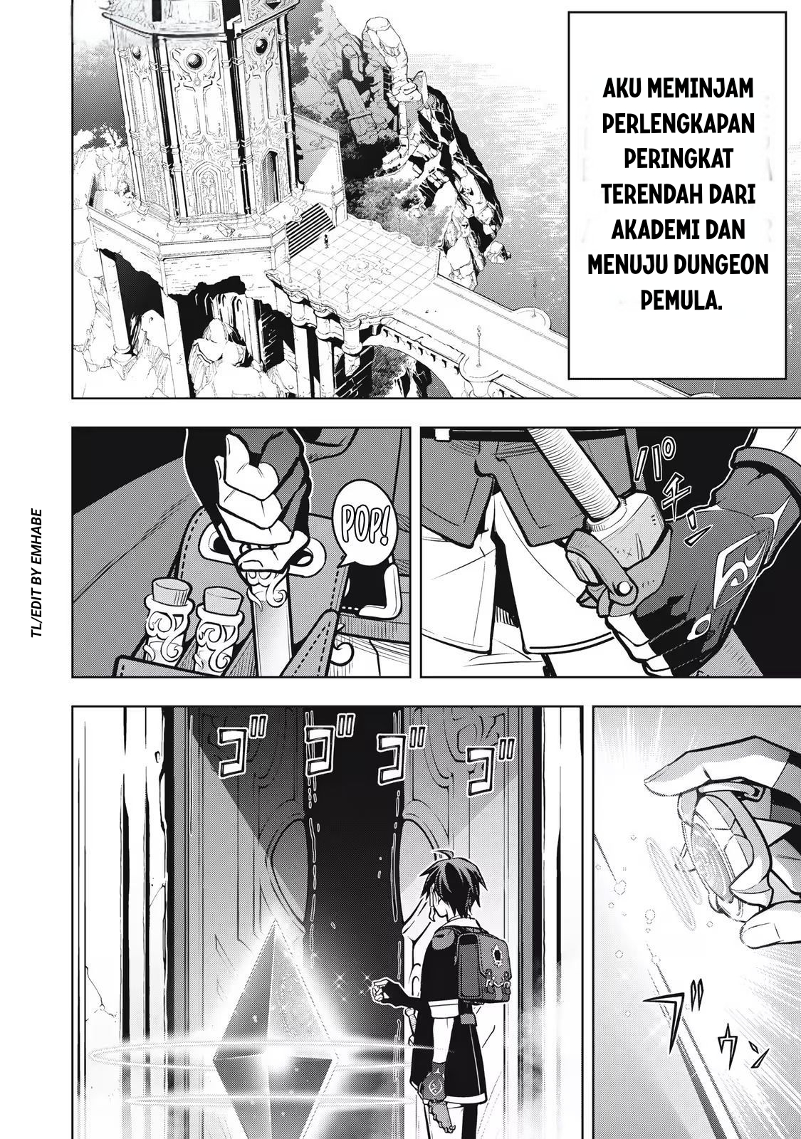 The Academy's Strongest Mob Healer: Reincarnated as a Mob in a Deadly Game World, I Dominate with the Useless Job [Healer] and My Original Knowledge Chapter 1.2 - halaman 2