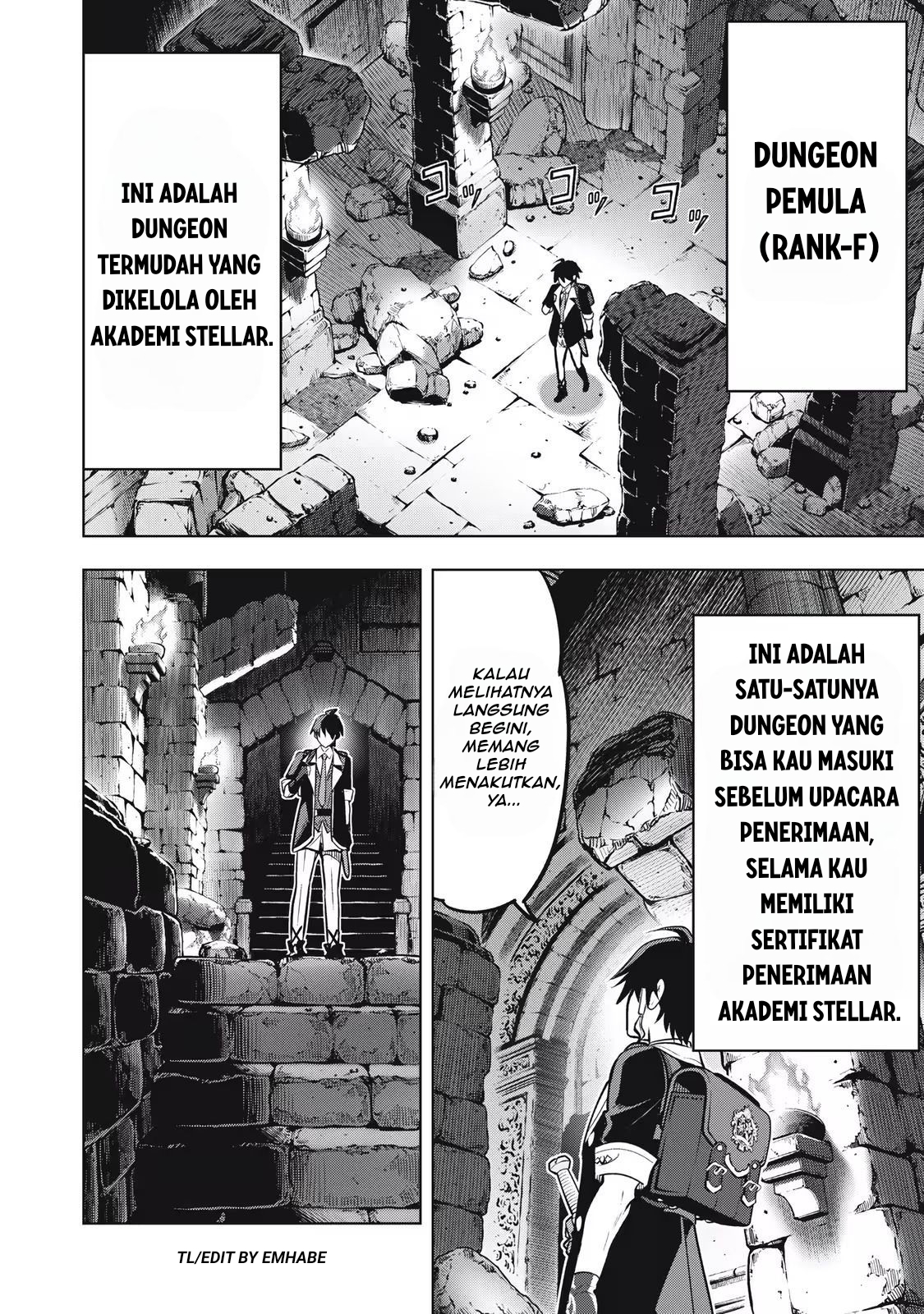 The Academy's Strongest Mob Healer: Reincarnated as a Mob in a Deadly Game World, I Dominate with the Useless Job [Healer] and My Original Knowledge Chapter 1.2 - halaman 4
