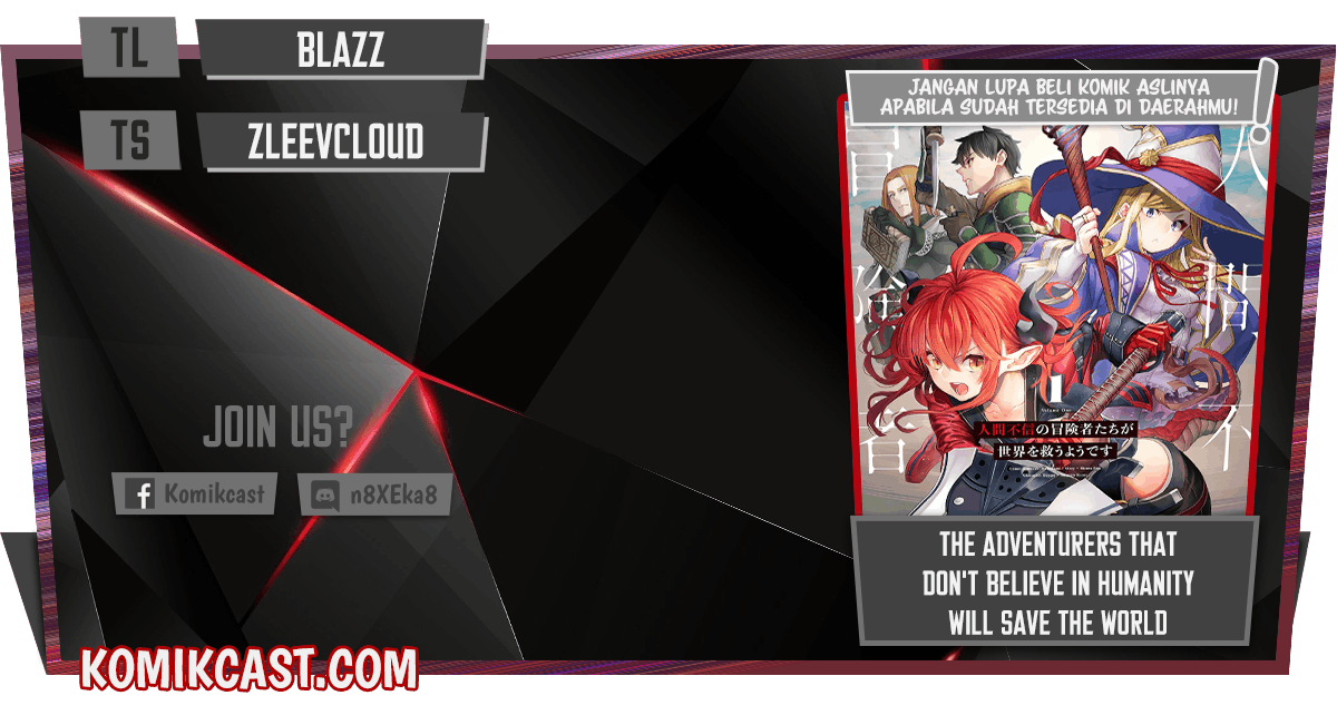 The Adventurers That Don’t Believe In Humanity Will Save The World Chapter 23 - halaman 1