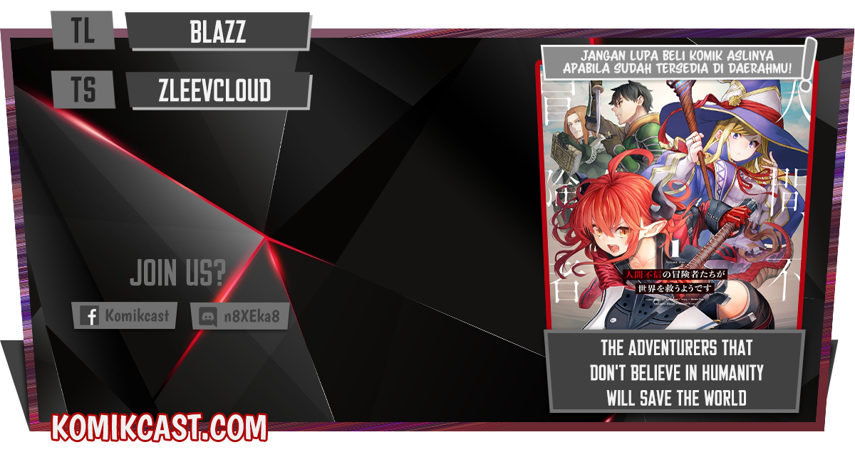 The Adventurers That Don’t Believe In Humanity Will Save The World Chapter 24 - halaman 1