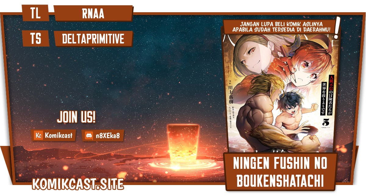 The Adventurers That Don’t Believe In Humanity Will Save The World Chapter 37.2 - halaman 1
