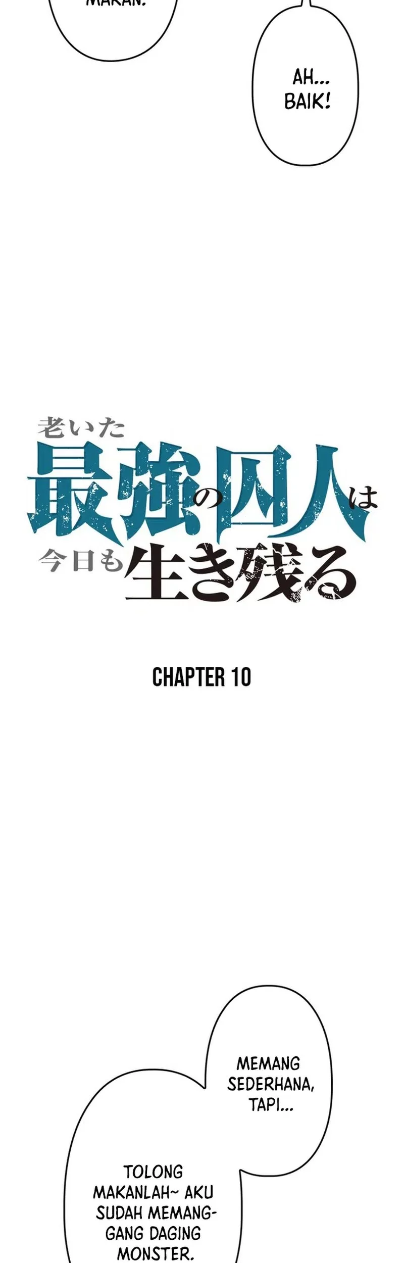 The Aged Strongest Prisoner Survives Again Today Chapter 10 - halaman 27